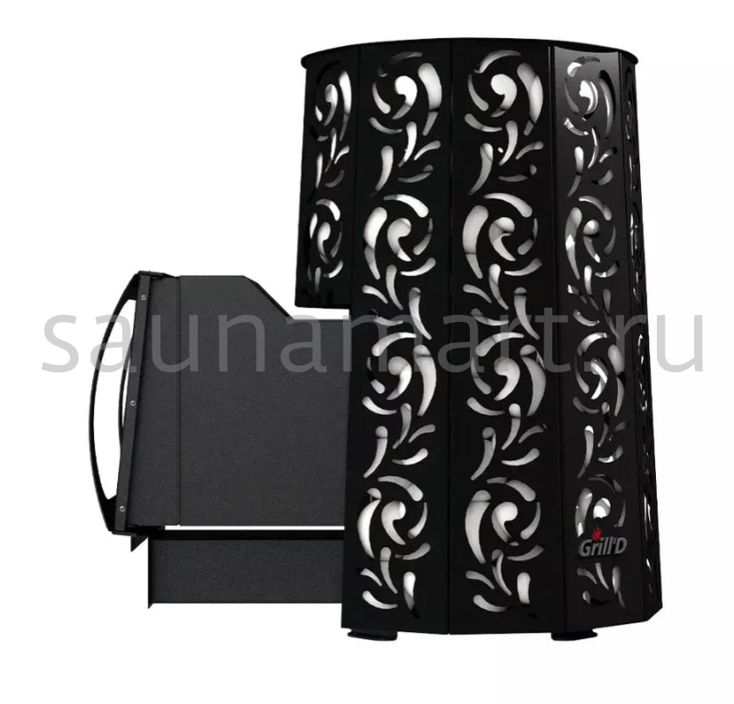 Печь дровяная Grill`D Violet Long Window Max Печь дровяная Grill`D Violet Long Window Max