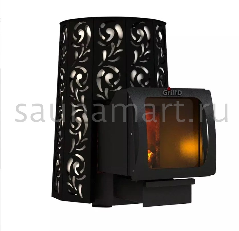 Печь дровяная Grill`D Violet Long Window Max Печь дровяная Grill`D Violet Long Window Max