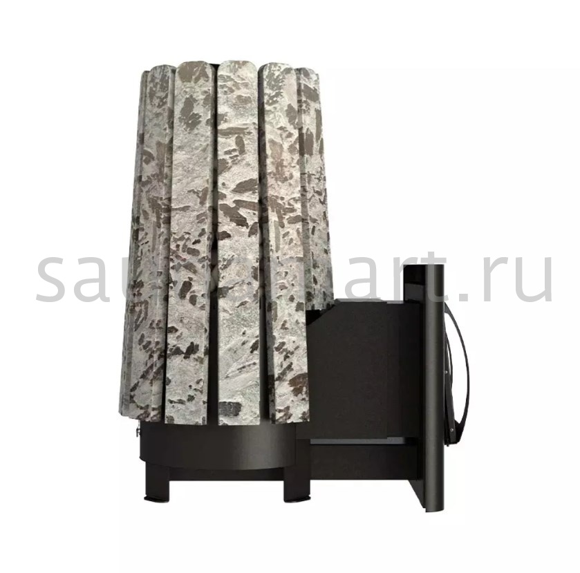 Печь дровяная Grill`D Cometa Vega 180 Long Window Max Stone Серпентинит  Печь дровяная Grill`D Cometa Vega 180 Long Window Max Stone Серпентинит