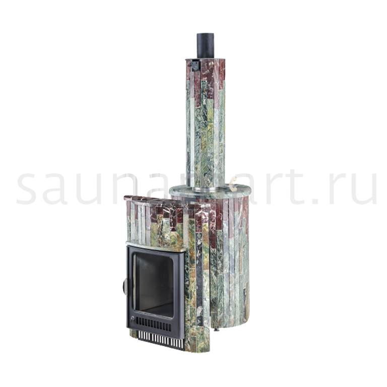 Печь дровяная Ферингер Оптима Жадеит + Россо Леванте Печь дровяная Ферингер Оптима Жадеит + Россо Леванте