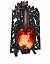 Печь дровяная Grill`D Dubravo 180 Window стекло