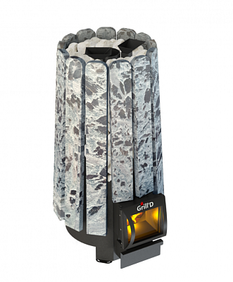 Печь дровяная Grill`D Cometa Vega 180 Short Stone Серпентинит Печь дровяная Grill`D Cometa Vega 180 Short Stone Серпентинит