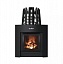 Печь дровяная Grill`D Cometa Vega 350 Window Max Pro AISI 430