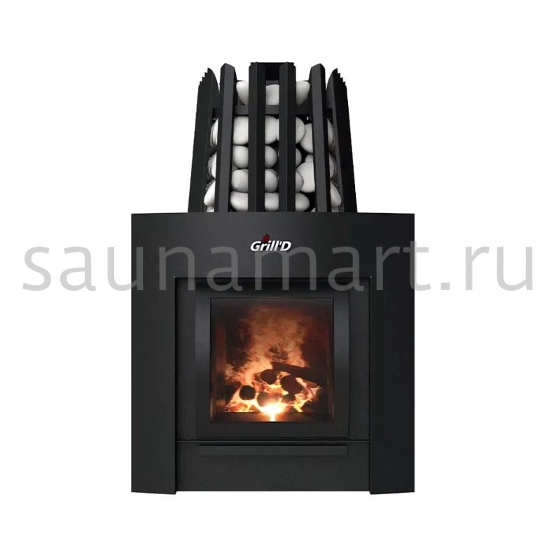 Печь дровяная Grill`D Cometa Vega 350 Window Max Pro AISI 430 Печь дровяная Grill`D Cometa Vega 350 Window Max Pro AISI 430