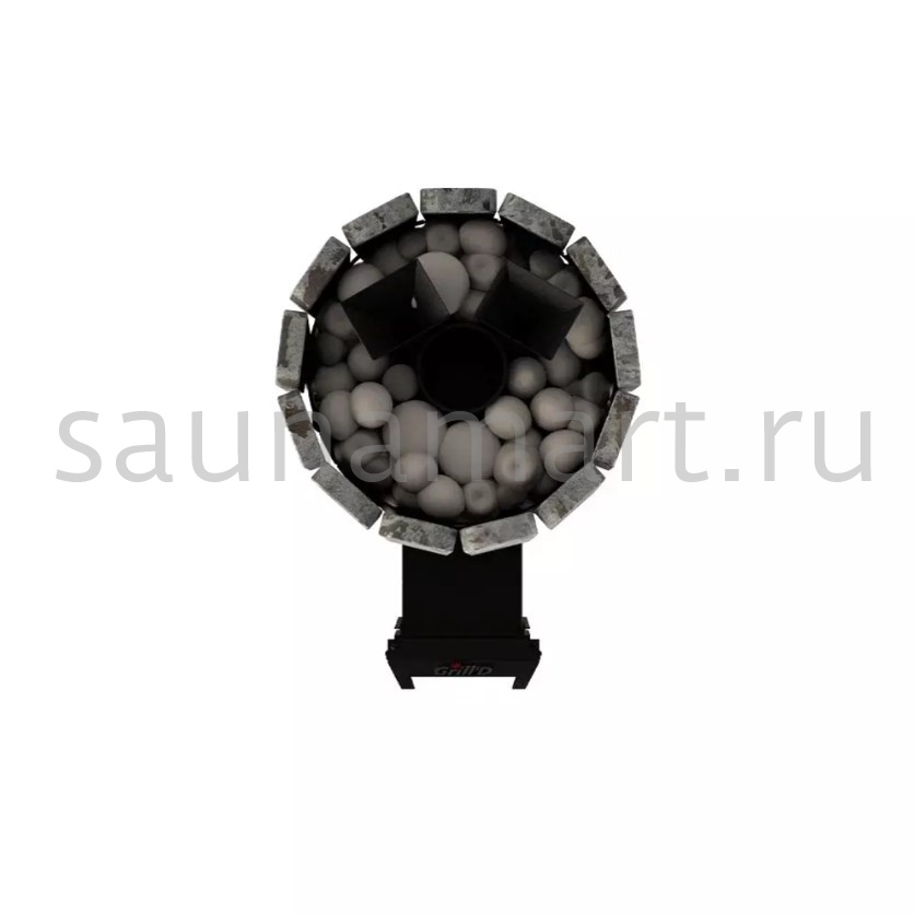 Печь дровяная Grill`D Cometa Vega 180 Long Stone Серпентинит Печь дровяная Grill`D Cometa Vega 180 Long Stone Серпентинит
