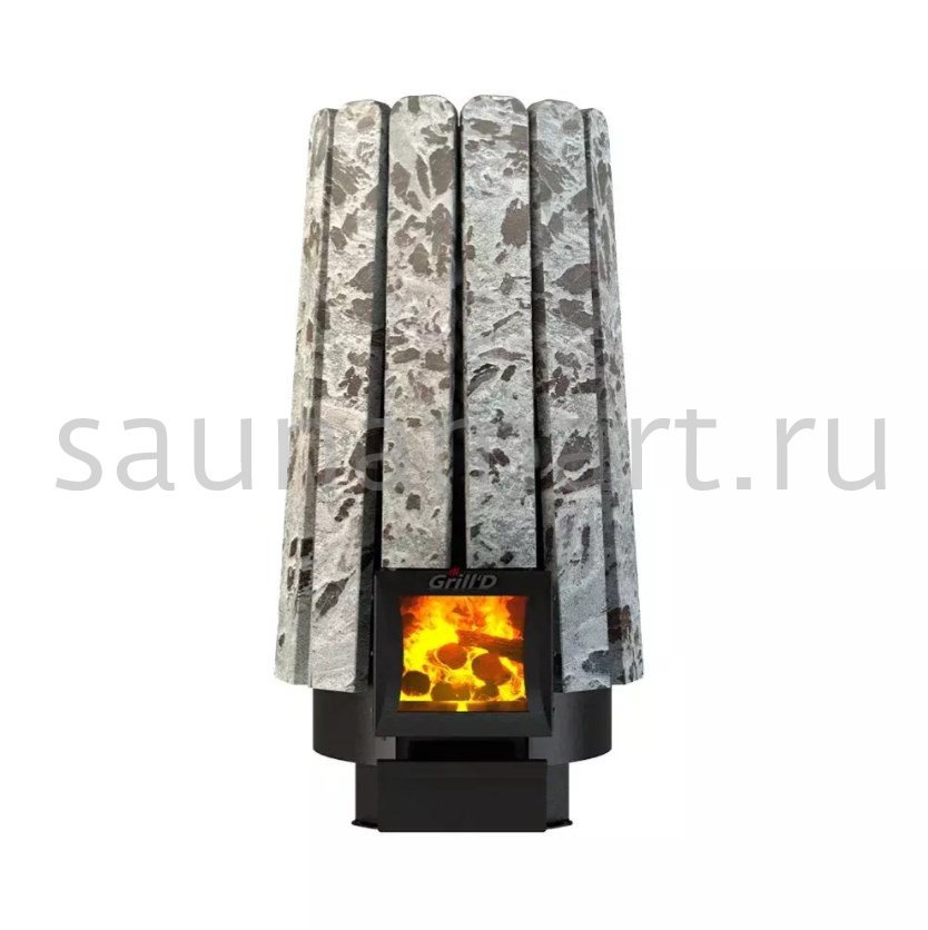 Печь дровяная Grill`D Cometa Vega 180 Long Stone Серпентинит Печь дровяная Grill`D Cometa Vega 180 Long Stone Серпентинит