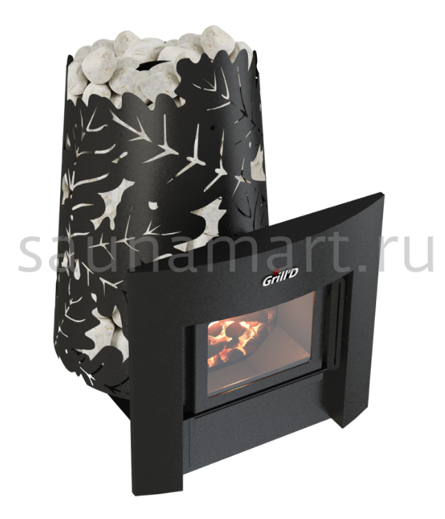 Печь дровяная Grill`D Dubravo 180 Window стекло Печь дровяная Grill`D Dubravo 180 Window стекло