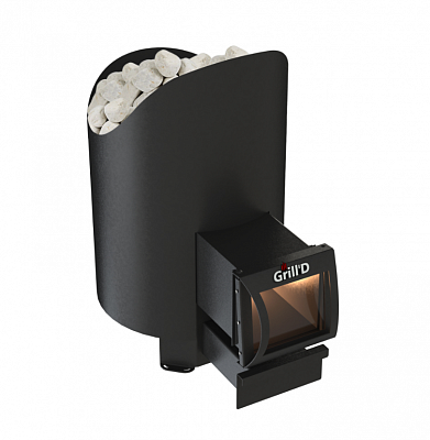 Печь дровяная Grill`D Aurora 180 Long стекло Печь дровяная Grill`D Aurora 180 Long стекло