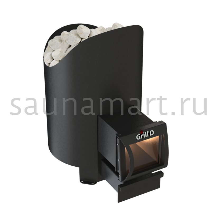 Печь дровяная Grill`D Aurora 180 Long стекло Печь дровяная Grill`D Aurora 180 Long стекло