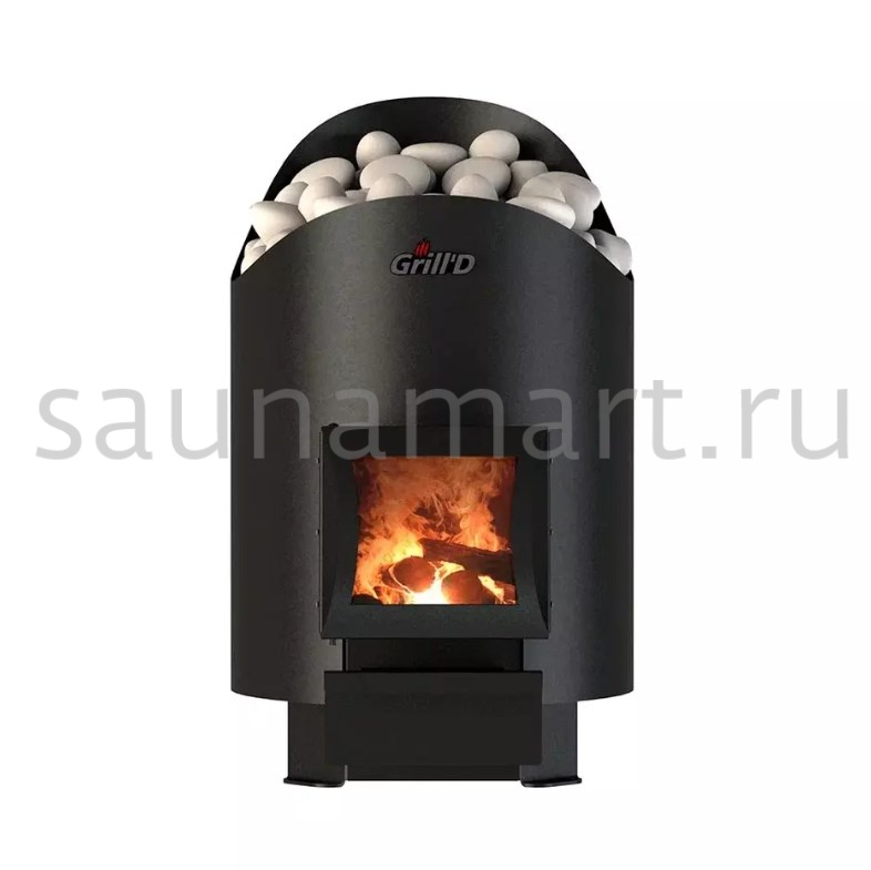Печь дровяная Grill`D Aurora 180 Short стекло Печь дровяная Grill`D Aurora 180 Short стекло