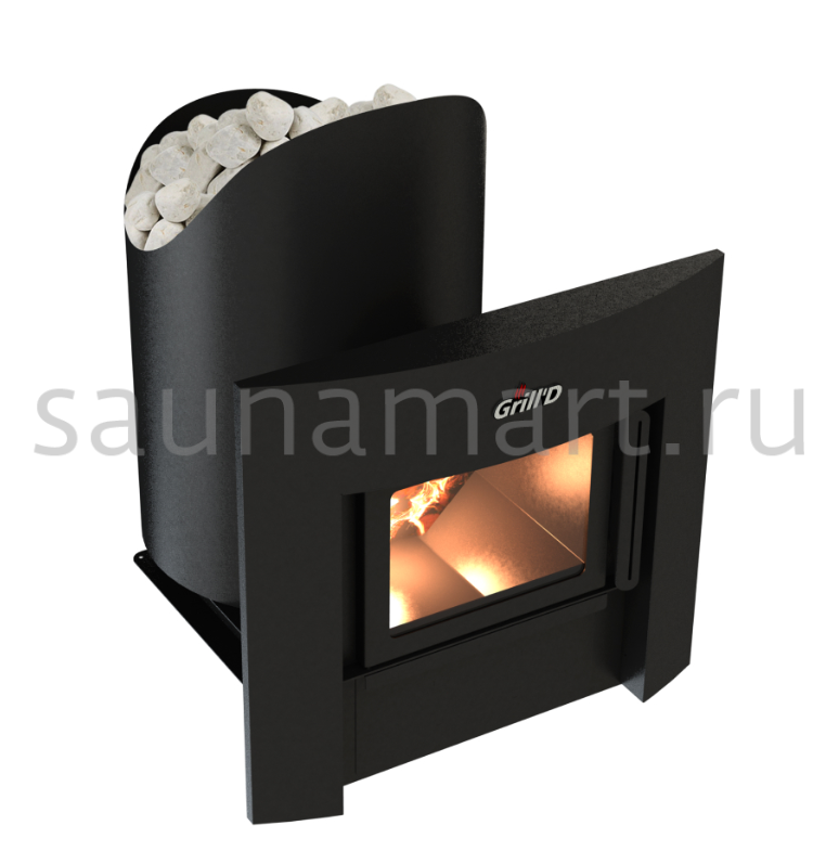 Печь дровяная Grill`D Aurora 160 Window стекло Печь дровяная Grill`D Aurora 160 Window стекло