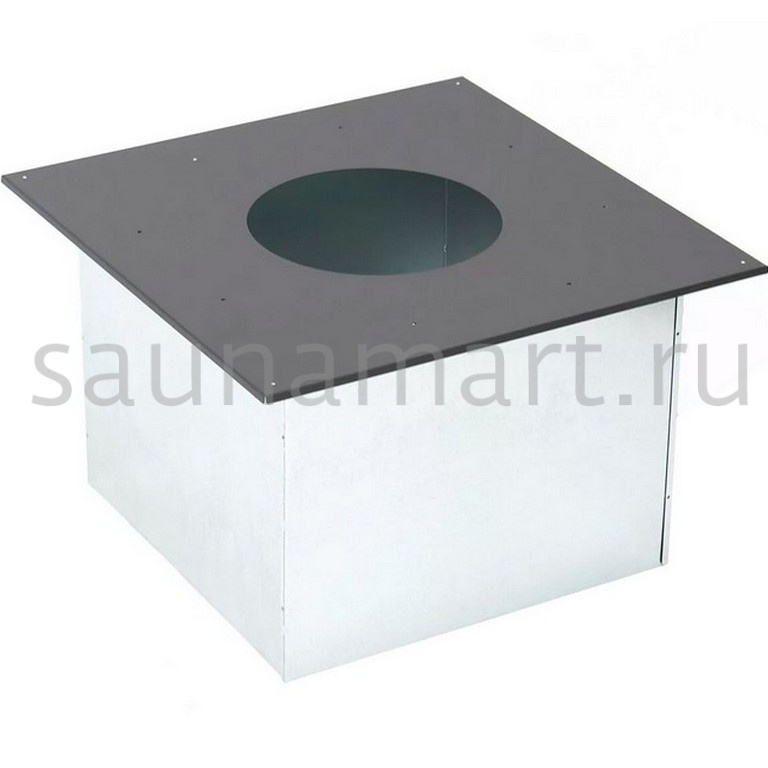 Проход перекрытия универсальный ППУ - Р 480х480 D180-210 (У) Black (Т<200C*) Проход перекрытия универсальный ППУ - Р 480х480 D180-210 (У) Black (Т<200C*)