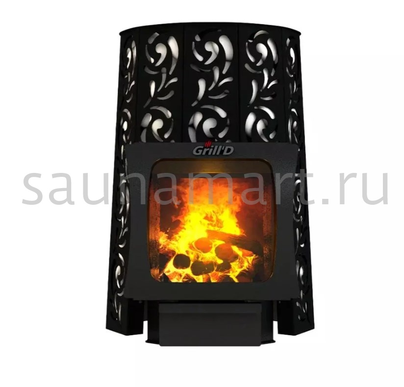 Печь дровяная Grill`D Violet Long Window Max Печь дровяная Grill`D Violet Long Window Max